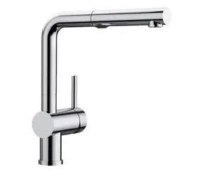 Blanco Linus S - Spültischarmatur mit Ausziehbrause, verchromt 