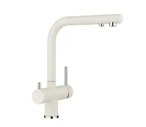 Blanco Fontas II - Spültischarmatur mit Filterfunktion, Softweiß 