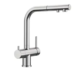 Blanco Fontas S II - Spültischarmatur mit Ausziehbrause und Filterfunktion, verchromt