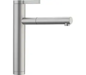Blanco Linee S - Spültischarmatur mit Ausziehbrause, Edelstahl 