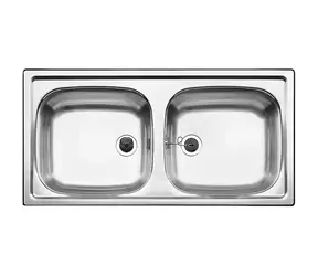 Blanco Top EZ - Spülbecken 86x44 cm Edelstahl 