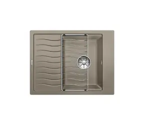 Blanco Elon 45 - Silgranit-Spülbecken 65 x 50 cm mit InFino Tartufo-Zubehör 