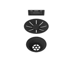 Blanco Accessories - InFino Ablaufgarnitur schwarz matt 