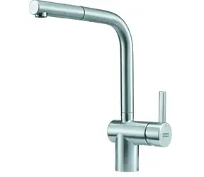 Franke Atlas Neo - FC 3791 Spültischarmatur mit Ausziehbrause, Edelstahl
