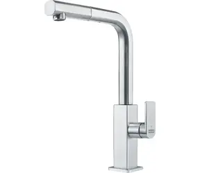 Franke Mythos - FC 7853 Spültischarmatur mit ausziehbarem Edelstahlauslauf 