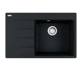 Franke Centro - Fragranite Spüle CNG 611-78 TL/7 78x50 cm Onyx 