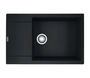 Franke Maris - Fragranite Spülbecken MRG 611-78 BB 78x50 cm matt schwarz 