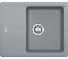 Franke Basis - Fragranit-Spülbecken BFG 611-62 62x50 cm grauer Stein 
