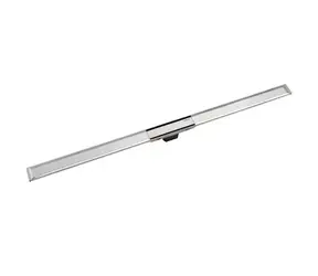 Geberit CleanLine - Edelstahl-Duschrinne 20 | 30-130 cm | polierter/gebürsteter Stahl 