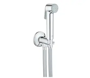 Grohe Tempesta-F - Wandarmatur mit Handbrause und Bidet, verchromt 
