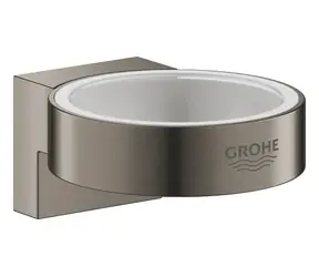 Grohe Selection - Glas-/Seifenhalter gebürstetes Graphite 