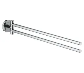 Grohe QuickFix Start - Doppelhandtuchhalter - Länge 44 cm, Chrom 