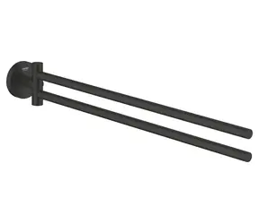 Grohe QuickFix Start - Handtuchhalter matt schwarz 