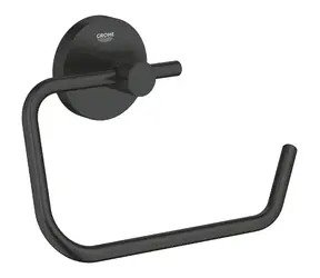 Grohe QuickFix Start - Toilettenpapierhalter, mattschwarz 