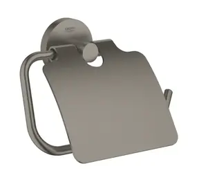 Grohe Essentials - Toilettenpapierhalter, gebürstetes Dunkelgraphit 