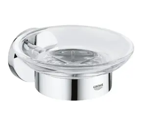 Grohe Essentials - Seifenschale mit Halterung, verchromt 