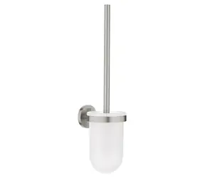 Grohe QuickFix Start - Wand-WC-Bürste mit Glas-/Superstahl-Halterung 