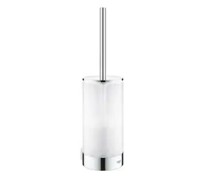 Grohe Selection - Wand-WC-Bürste mit Halterung aus Glas/Chrom 