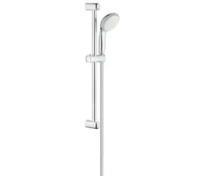 Grohe Vitalio Go - Duschkopf-Set | 1 Strahlart | Stangen und Schläuche verchromt 