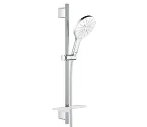 Grohe Vitalio SmartActive - Duschkopf-Set | 3 Strahlarten | Stangen und Schläuche verchromt 
