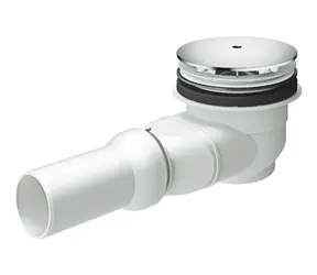 Grohe Ablaufgarnituren - Ablaufgarnitur für Badewannen mit horizontalem Abfluss, verchromt 