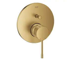 Grohe Essence - Unterputzmischer für 2 Geräte, gebürstet, Cool Sunrise 