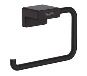 Hansgrohe AddStoris - Toilettenpapierhalter matt schwarz 