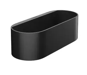 Hansgrohe WallStoris - Tiefes Regal, mattschwarz 