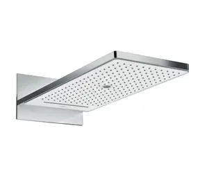 Hansgrohe Rainmaker Select - Kopfbrause | 3 Strahlarten, weiß/chrom 