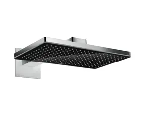 Hansgrohe Rainmaker Select - Kopfbrause 460 | 1 Strahlart | Arm 46 cm | schwarz/chrom 