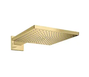 Hansgrohe Raindance E - Kopfbrause | 30x30 cm, polierte Goldoptik 