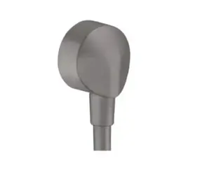 Hansgrohe Fixfit - Schlauchanschluss E ohne Rückschlagventil, gebürstetes Schwarzchrom 