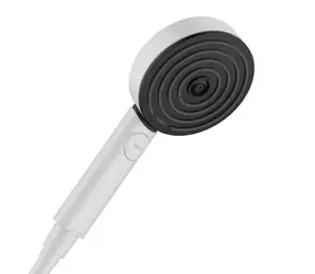 Hansgrohe Pulsify Select - Duschkopf Relaxation 105 | 3 Strahlarten | Mattweiß 