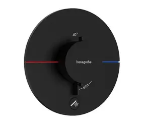 Hansgrohe ShowerSelect Comfort - Thermostatarmatur für Unterputzmontage, matt schwarz 
