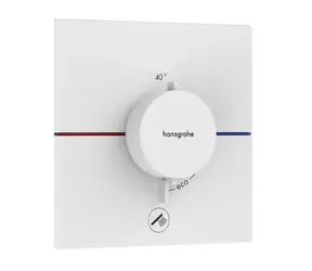 Hansgrohe ShowerSelect Comfort - Thermostatarmatur für Unterputzmontage, mattweiß 