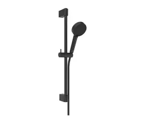 Ideal Standard Idealrain - Duschkopf-Set | Stange und Schlauch | 2 Düsen | seidenmatt schwarz
