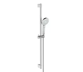 Ideal Standard Idealrain Evo Jet - Rundbrauseset | 90 cm Stange mit Handbrause | 3 Düsen | Chrom 