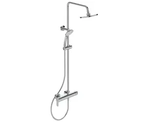 Ideal Standard Cerafine O - Duschset mit Mischbatterie | Durchmesser 20 cm | 1 Strahl | Chrom 