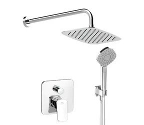 Ideal Standard CeraPlan Neu - Duschset mit Unterputzmischer | mit Duschkörper | 3 Düsen | 30 x 20 cm | Chrom 