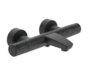 Ideal Standard CeraTherm - Thermostatarmatur für Badewanne | schwarz 