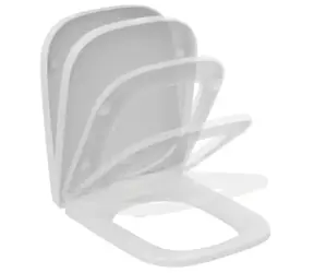 Ideal Standard i.Life B - WC-Sitz mit Rundum-Absenkautomatik | Absenkautomatik | Weiß 