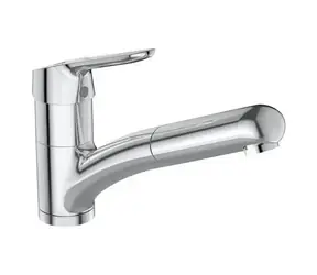 Ideal Standard CeraFlex - Spültischarmatur mit Ausziehbrause | BlueStart | Chrom 