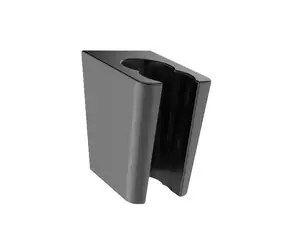 Kielle - Wandmontierter Duschhalter | Gunmetal