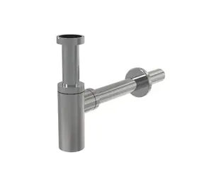 kielle Siphons - Waschbeckensiphon | Durchmesser 32 mm | rund | Metall
