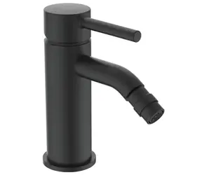 Ideal Standard CeraLine - Bidet-Mischbatterie mit Auslauf | schwarz