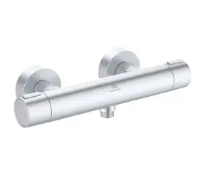 Ideal Standard ALU+ - Thermostat-Duscharmatur | Silber