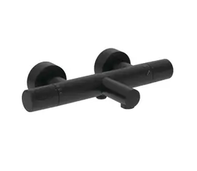 Ideal Standard Ceratherm T25N - Thermostatarmatur für Badewanne | Seidenschwarz