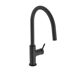 Ideal Standard Ceraline Nuovo - Spültischarmatur mit Ausziehbrause | seidenmatt schwarz