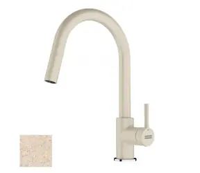 Franke Lina - Spültischarmatur FC 6051.085 mit Ausziehbrause, sandfarben