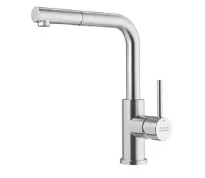 Franke SMART Glenda - Spültischarmatur FC 6986.501 mit ausziehbarem Edelstahl-Endstück
